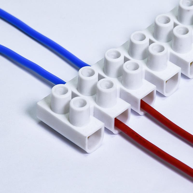 Application of U Type Double Row Connector Terminal Strip  U Type Double Row Connector Terminal Strip Suitable for quick and east joining of vehicle wiring, boats and caravan wiring, modelling electrics, household lighting, general mains power connections.