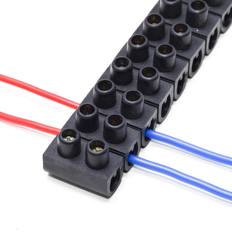 #Electrical Wire Connector PVC Terminal Strip