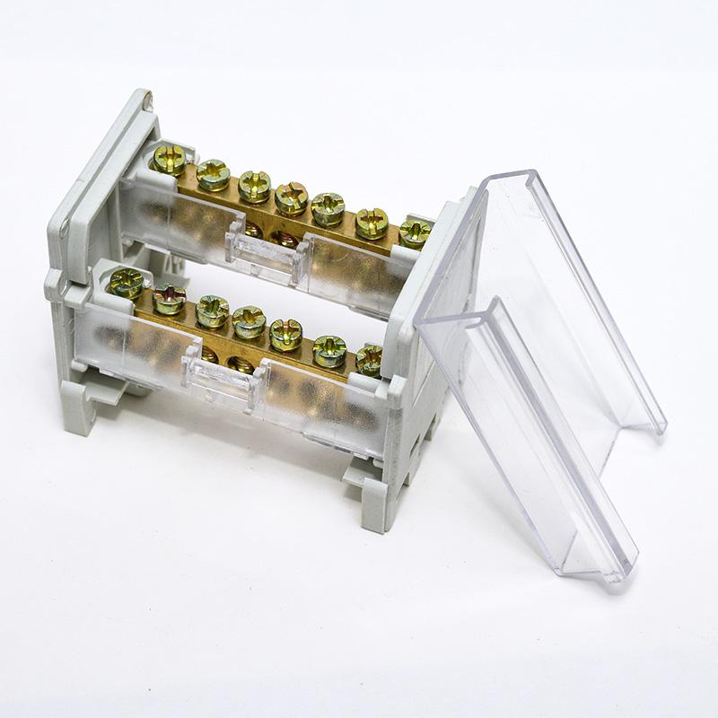 #Din Rail Distribution Brass Bars Box Blocks