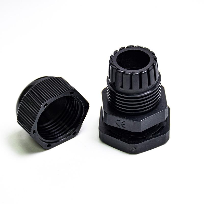 #Waterproof Connector Plastic Locknut Cable Gland